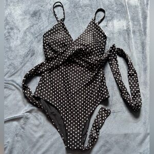 NEW Aerie Polka Dot Bathing Suit Size Small